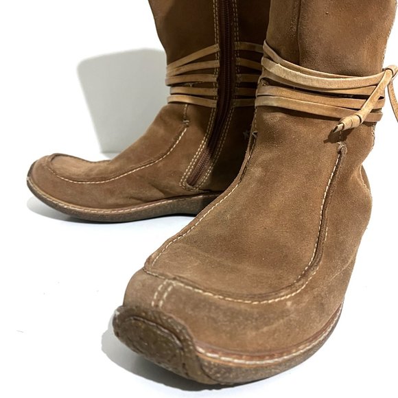 Timberland Ankle Strap Moc Zip Up Tall Boot - Picture 7 of 16